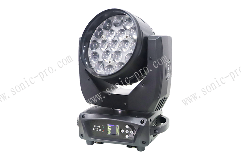 山西YD-350R   LED19珠15W摇头染色灯