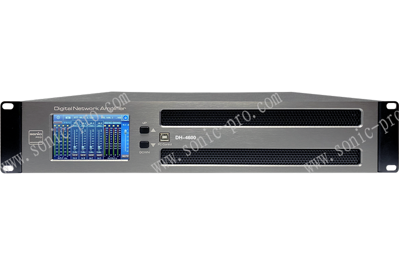 山西D-4600  四通道带DSP+Dante数字功率放大器